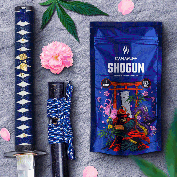 Design by Black Crow titled "Canapuf HHC Packaging design"