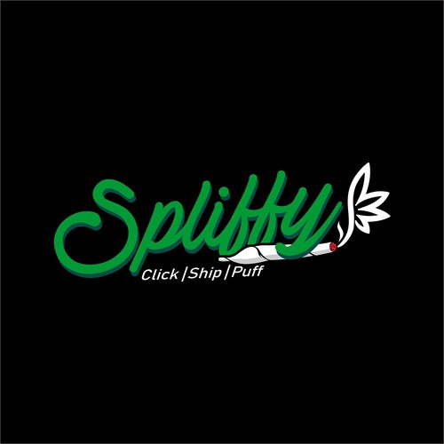 Cannabis Delivery Service in Los Angeles (Spliffy) Design by Nokturnal.pro