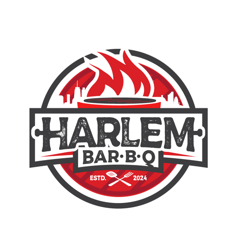 Harlem Bar B Q Design by -NLDesign-