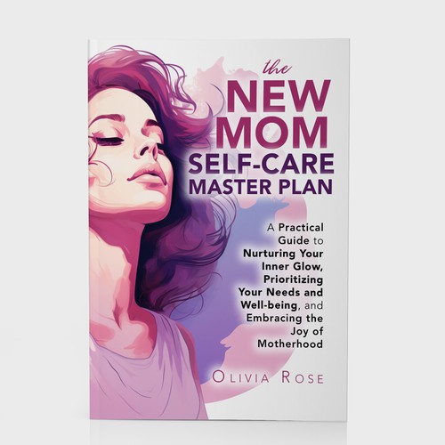 Self-care for New Moms book cover Design by Laslo Vanger