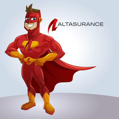 Design an Awesome Superhero Mascot for Insurance Firm Design by fredostyle