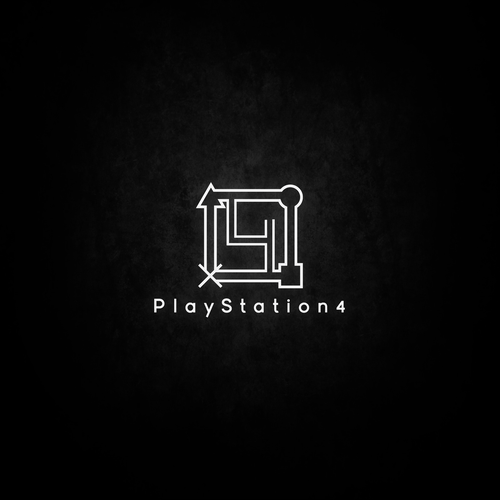Community Contest: Create the logo for the PlayStation 4. Winner receives $500! Diseño de Luke-Donaldson