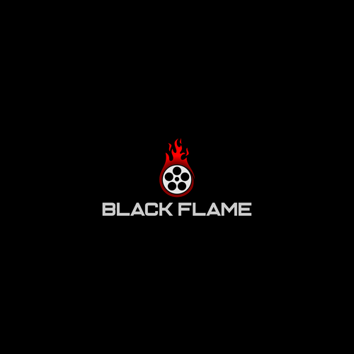 Cool, masculine Logo for company name „Black Flame” Design von Logologic™