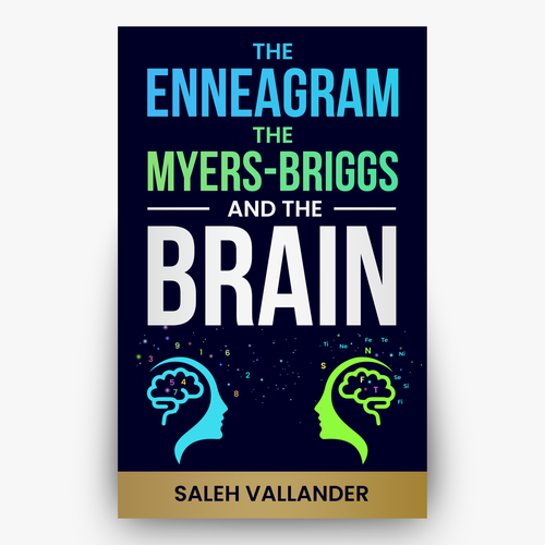 Personality and the Brain (book cover)-ontwerp door Hisna