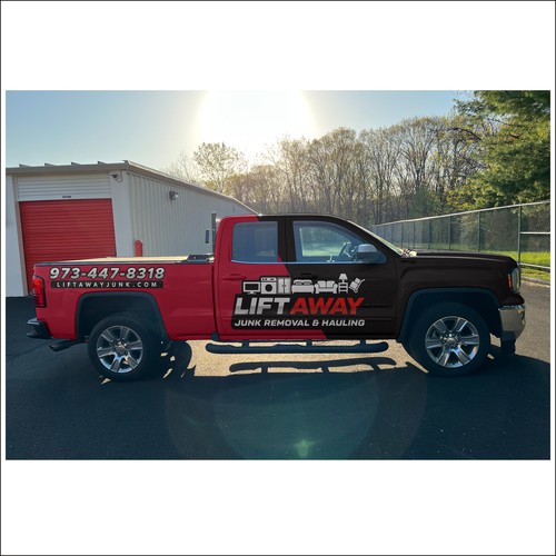 Cool Truck Wrap for Junk Removal Business Design by dnite