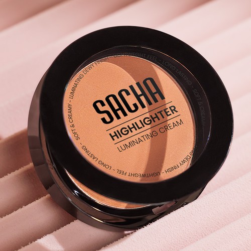 Sacha Luminating Cream Highlighter Design by Lali Cabrera