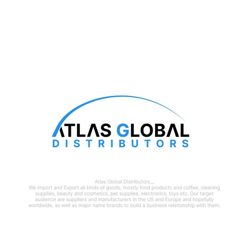 Modern and Sophisticated logo for global distribution company Design by Hossam zakria