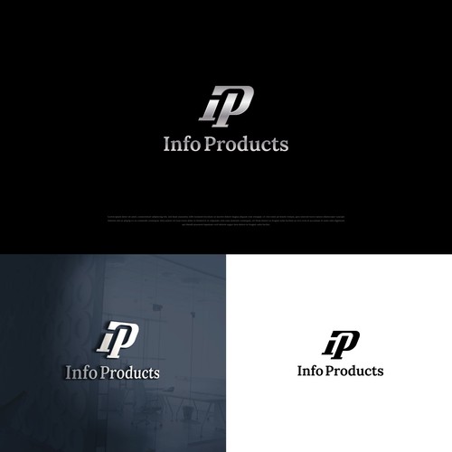 InfoProducts.com - Logo & Branding Design by nupixelstd