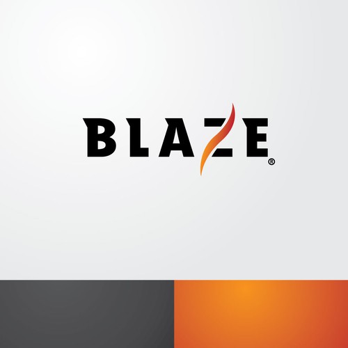 Blaze - Logo for hot new software startup Design by borndesigner