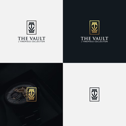 The Vault | Timepiece Collection Logo Contest Design by MD.AL HUSSAIN