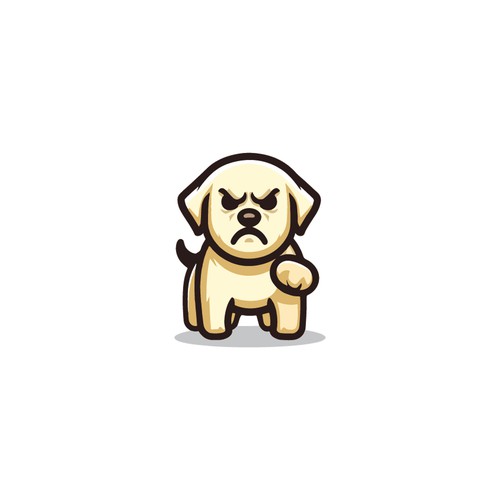 Collaboration team needs a fun mascot design of a Labrador dog Design by N & N
