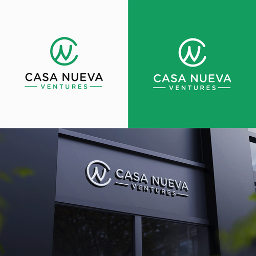 Real estate investing logo symbolizing growth Design by Ardi Karisna