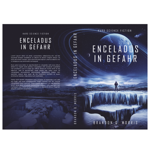 "Cover for Hard Science Fiction Novel" winning 3D