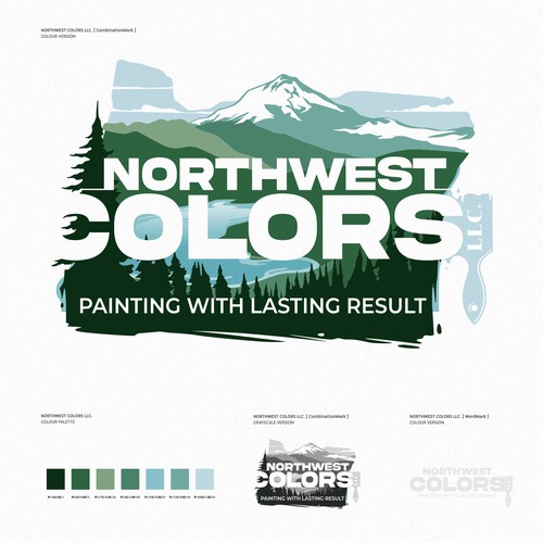 Designs | Northwest Colors LLC Residential Painting Company. | Logo ...