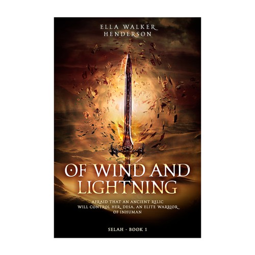 Fantasy book cover design Design by dienel96