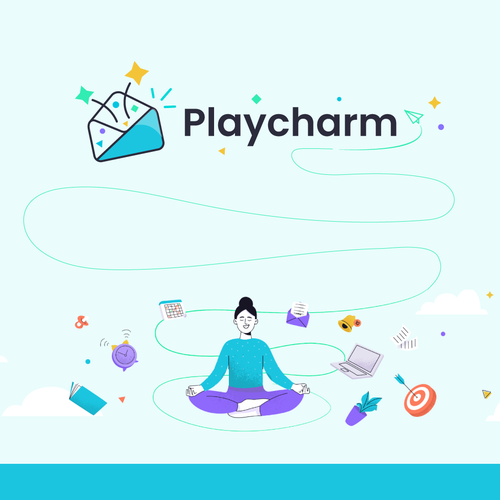 Playcharm Logo Design by Kamran.Ali