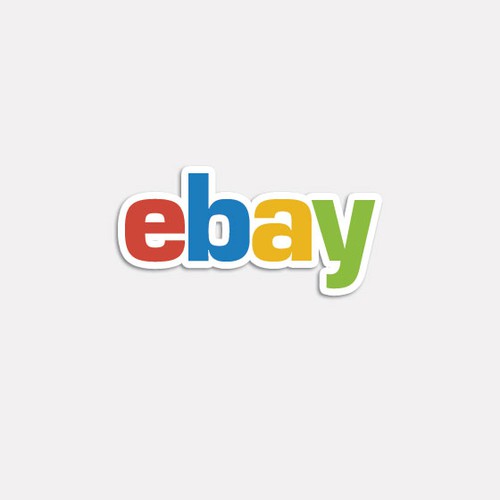 99designs community challenge: re-design eBay's lame new logo! Ontwerp door ganiyya