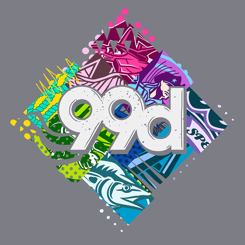 Design our next 99designs Community t-shirt with the new brand! Design by OuuuO