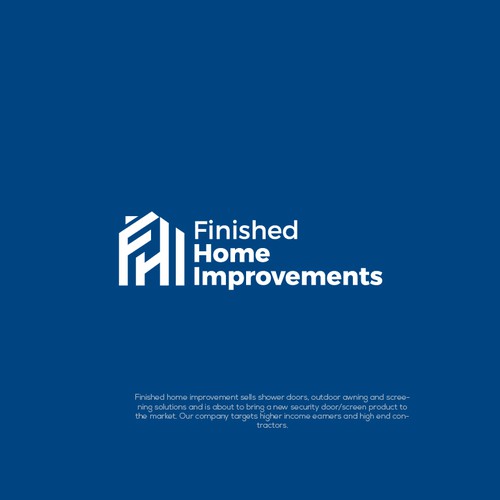 Design modern and high end logo for a home improvement company serving high end clientele Design by JosH.Creative™