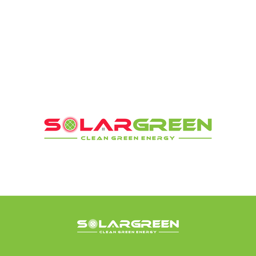 Logo for solar retailer, SolarGreen Design by nutronsteel