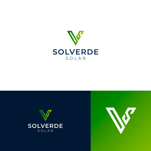 Clean logo for solar company Design by jomx