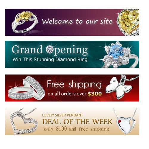 Jewelry Banners Design by Mona82