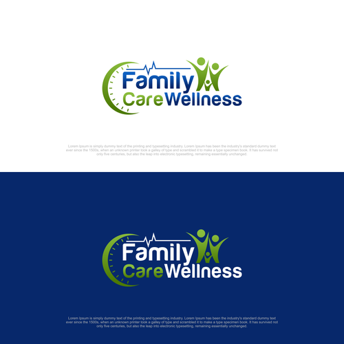 Family Care Wellness logo to appear similar to the attached Family Care Clinic logo Design by Dyne Creative