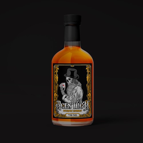 Luxury Whiskey  New Label-ontwerp door WiFiSign