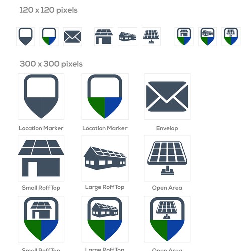 Designs | Icons for corporate backend-application | Icon or button contest