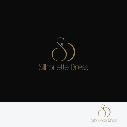 Logo design for bridal and dress boutique Design by AnaGocheva