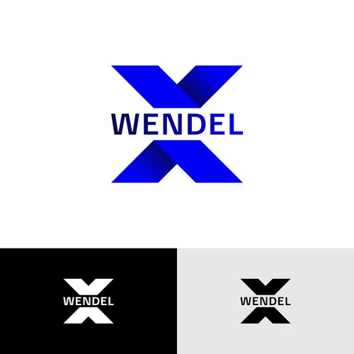 Luxury Logo Design for Wendel X — A Premium Construction Brand Built Different Design by K B R N .