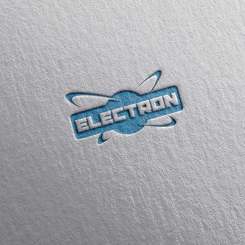 Newlogo designwith the electron drawn as a solid logo Diseño de Mr.CreativeLogo