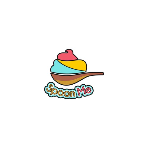 Create a trendy logo for a new Frozen yogurt shop! Spoon Me Yogurt Design by ajie™