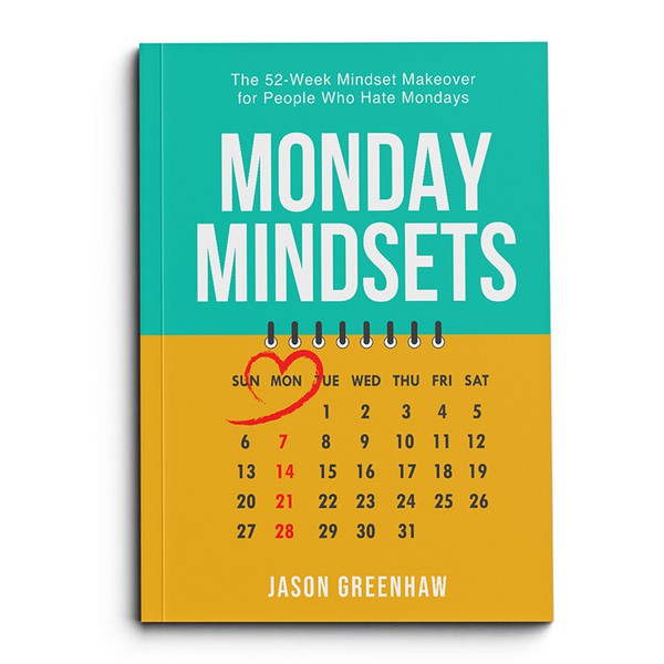 MONDAY MINDSETS, Motivational Book Cover Design