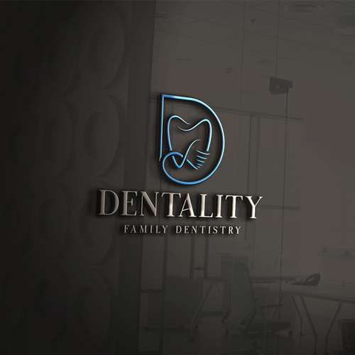 Modern dental clinic for the whole family, focusing on cosmetics and implants. Design by airdesigns24