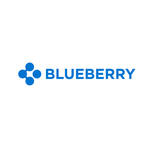 Logo for "Blueberry". An automated Chatbot provider Design by azmii_craft