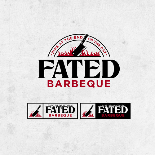 F.A.T.E.D. BBQ! Competition BBQ Team Logo NEEDED https://www.instagram.com/fated_bbq/ Design réalisé par bayuRIP