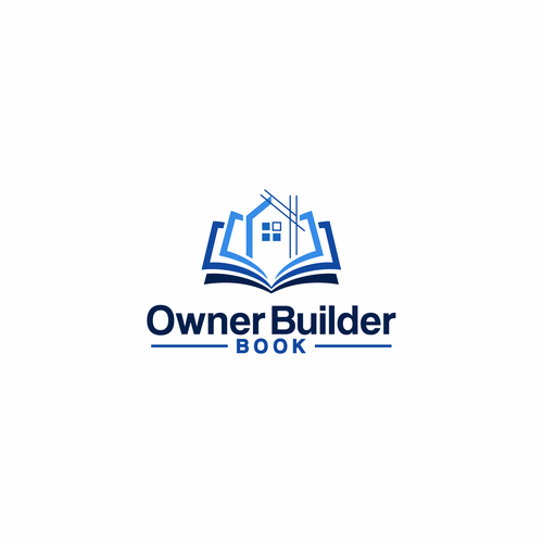The New Owner Builder Book Logo Design by boriman05