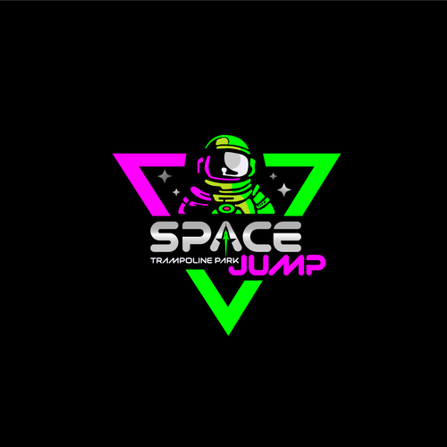 Design di Space Jump Trampoline Park - Logo Design For Space Themed Adventure Park di PUJYE-O