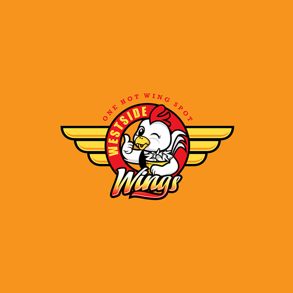 Chicken Wings Restaurant Logo