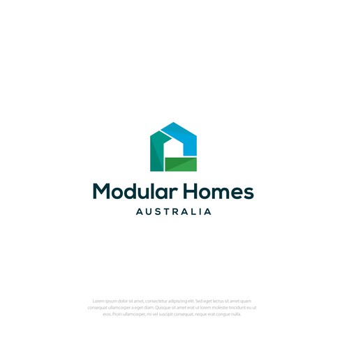 Logo for Modular Homes Company Design by jn7_85