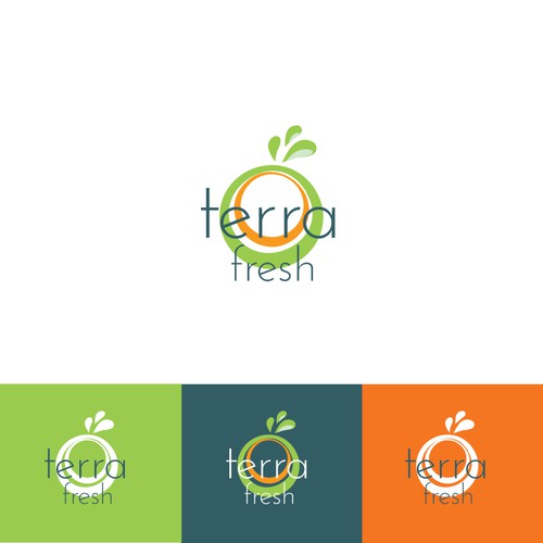 Terra Fresh Organic and Natural Food Logo | Logo design contest