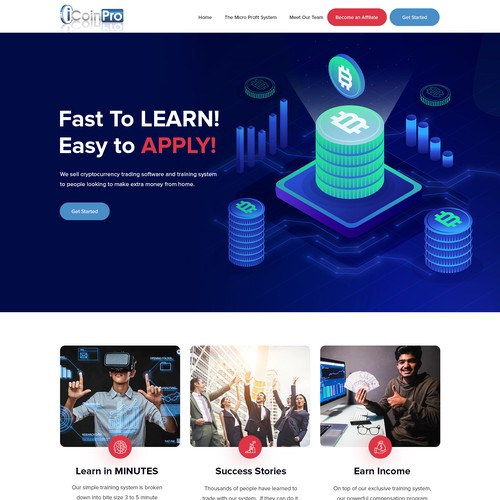 ***GUARANTEED PRIZE*** - NEW WEBSITE DESIGN FOR MLM -*****NEW***** Design by AKDCreative