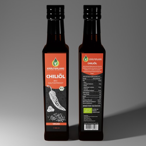 ChilliOil looking for a new label design - be part of an awesome brand Design by harry_harison