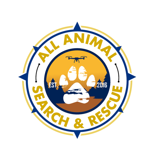 Brand refresh for an animal search and rescue group Design by Patricia229