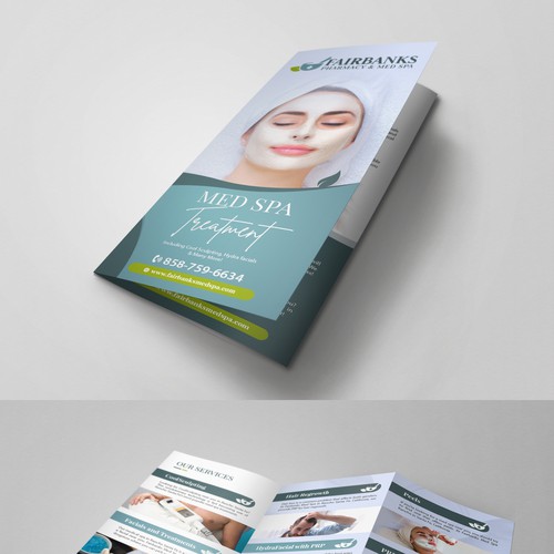 Fairbanks Med Spa Brochure Design réalisé par creatsoul