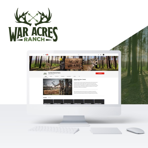 Design by Arthur Albuquerque titled "war acres"