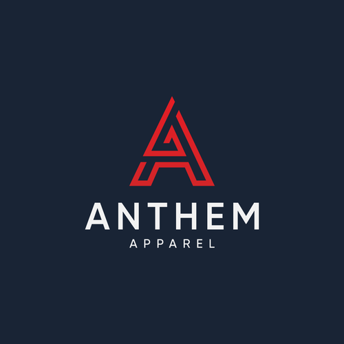 Anthem Apparel needs a brand logo design for it's urban-modern clothing line.-ontwerp door SOUFIAN⚡