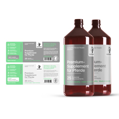 Etiquetas de producto propuesta en el concurso por Rahim Ismayil