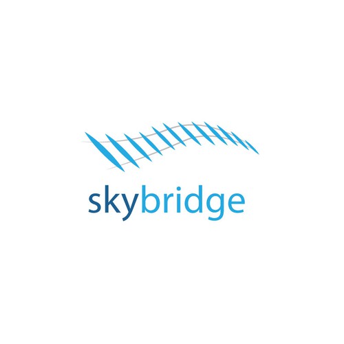 Create an eye catching, unusual and memorable logo for SkyBridge. Design by diamonddew